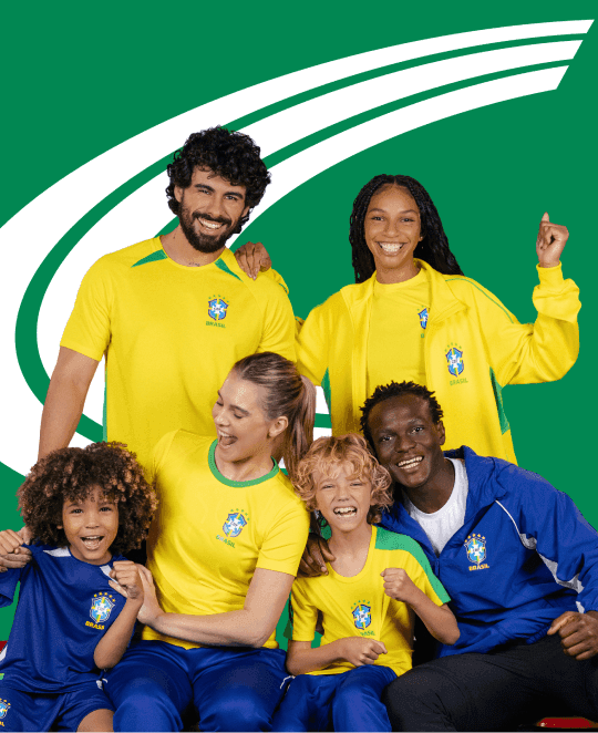 Capa com uma familia junta