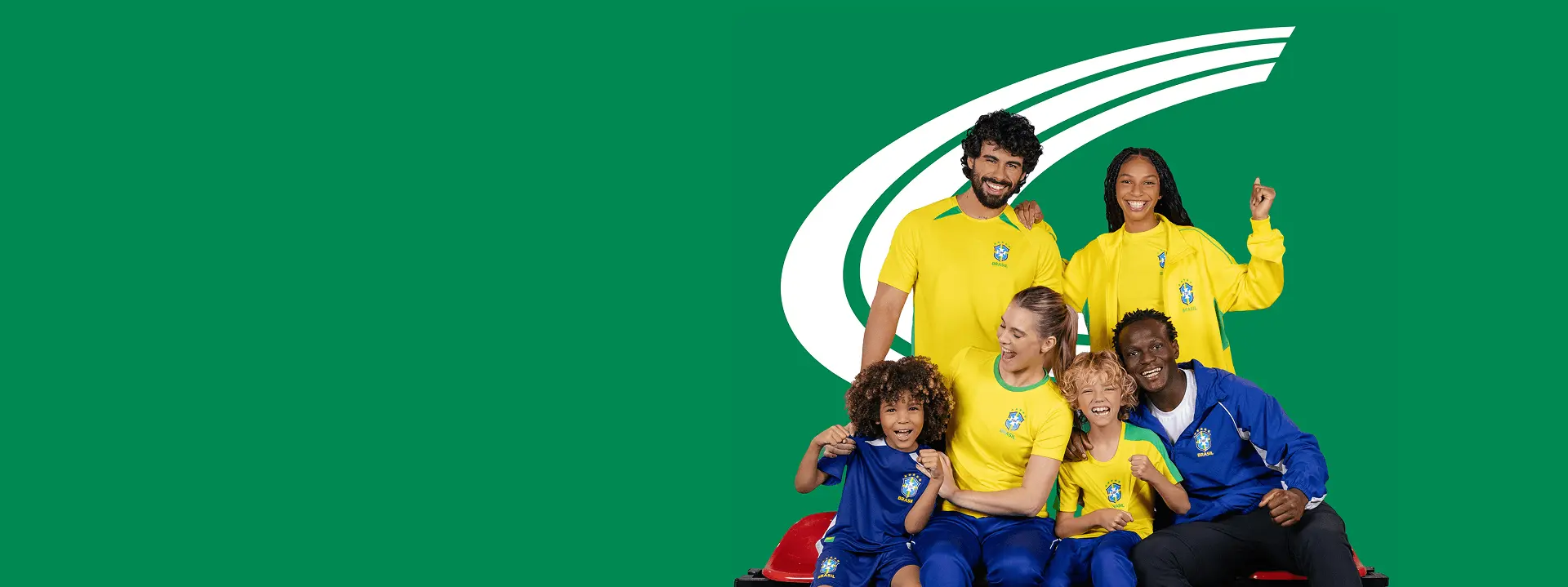 Capa com uma familia junta