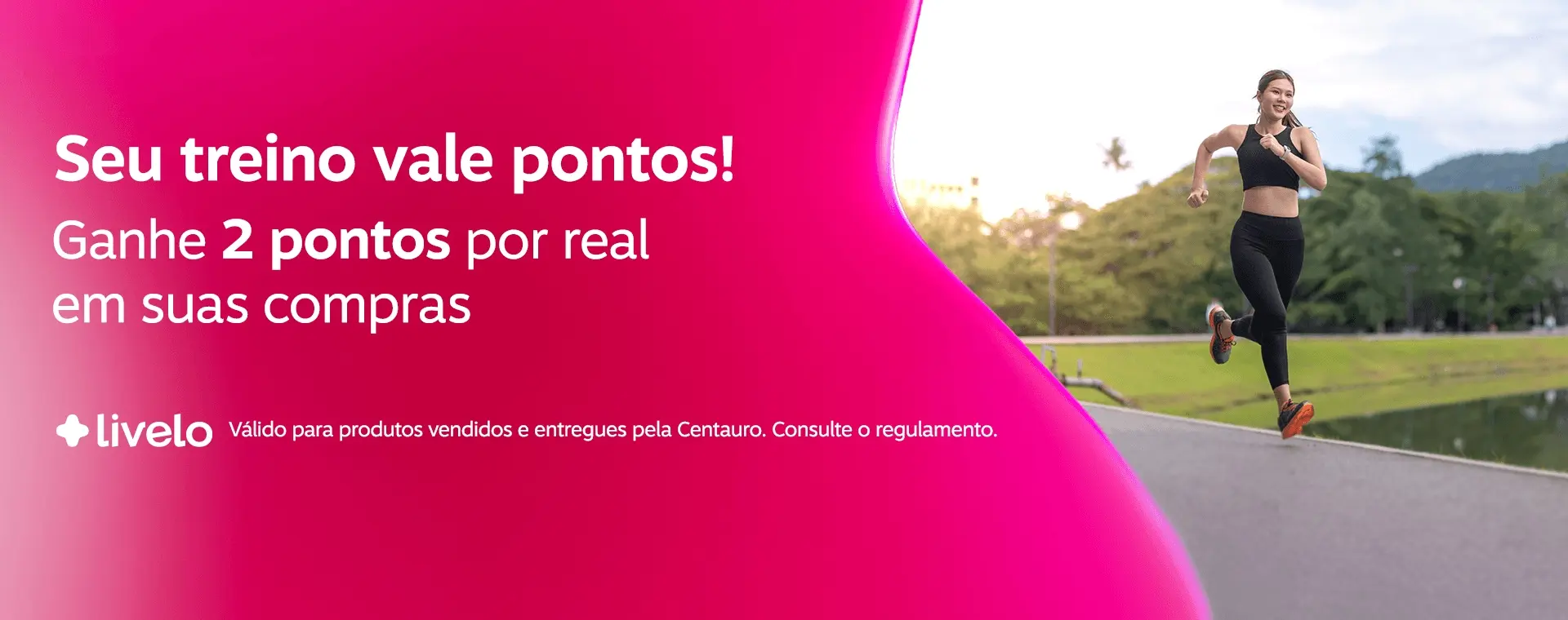 Imagem da parceria Livelo e Centauro