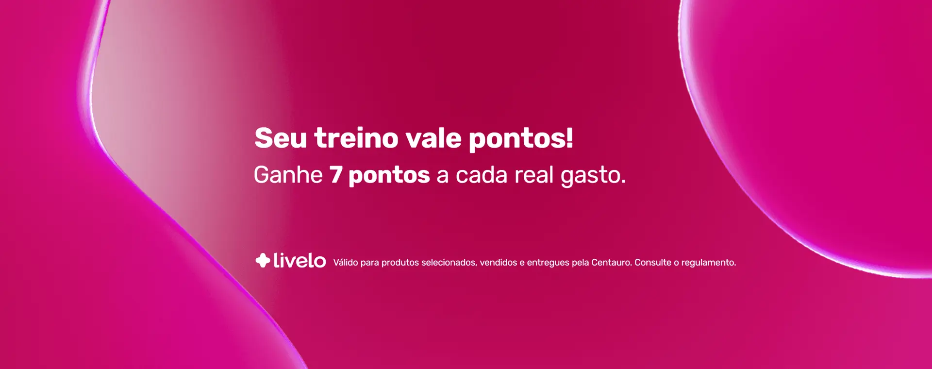 Imagem da parceria Livelo e Centauro